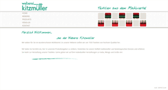 Desktop Screenshot of kitzmueller.at